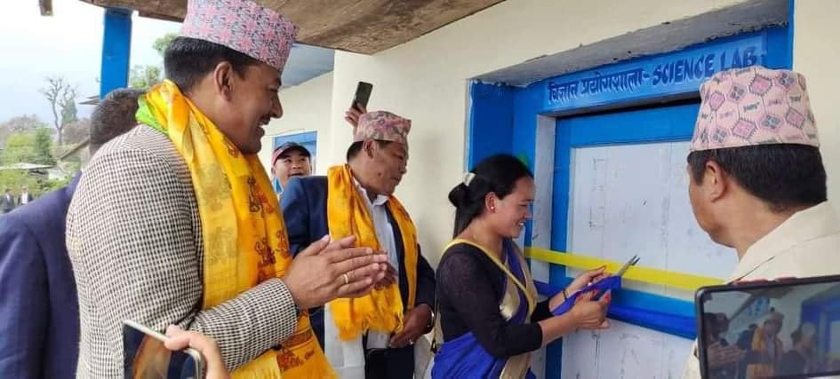 माप्य दुधकोशीमा विकासको फड्को, कायाखेत दुधकोशी माटरेबल पुल उद्घाटन, वाकुबासी हर्षित 4 277827136 374359454385096 1906848788153428575 n