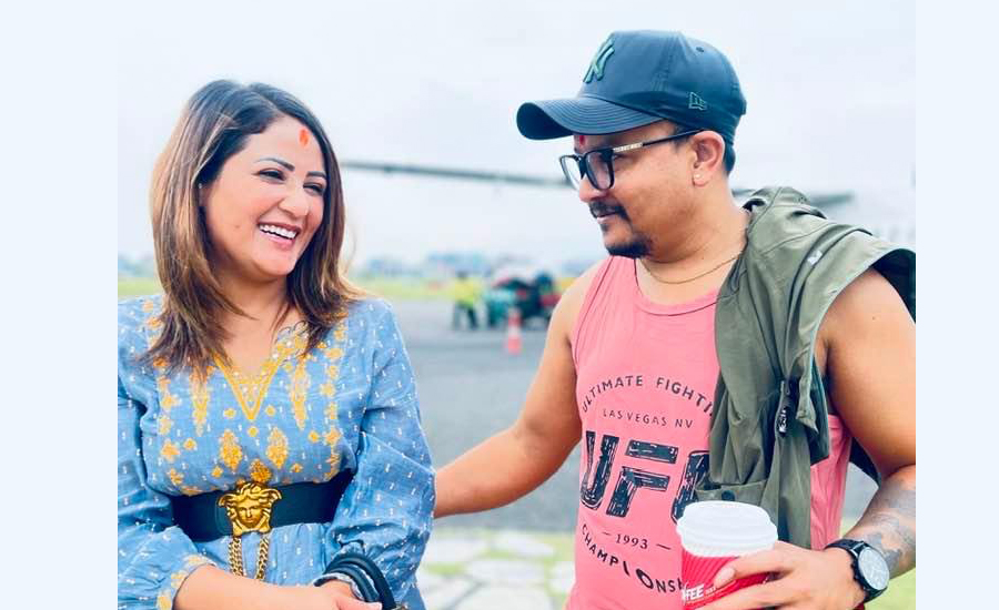 Madhu Chhetri and Her Husband